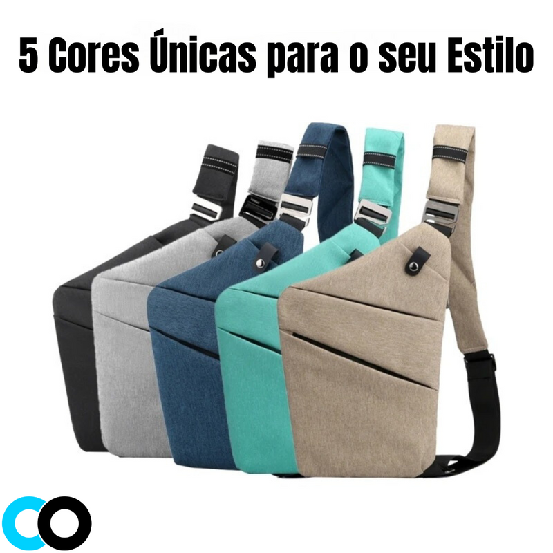 Bolsa de Ombro Multifuncional e Minimalista - Sling