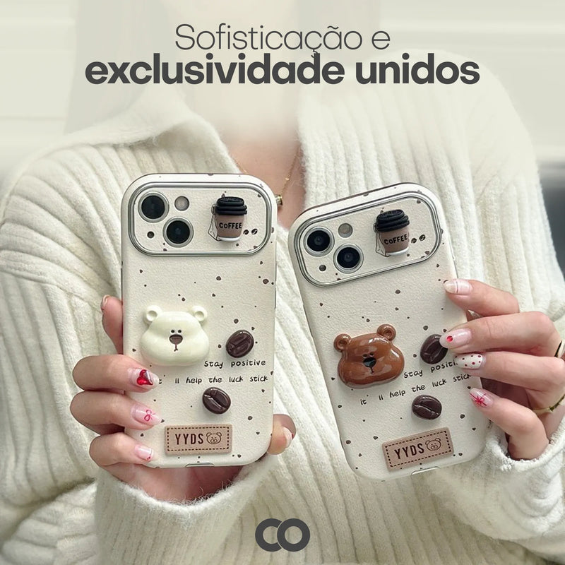 Case Protetora em Silicone com Design Personalizado - Charm