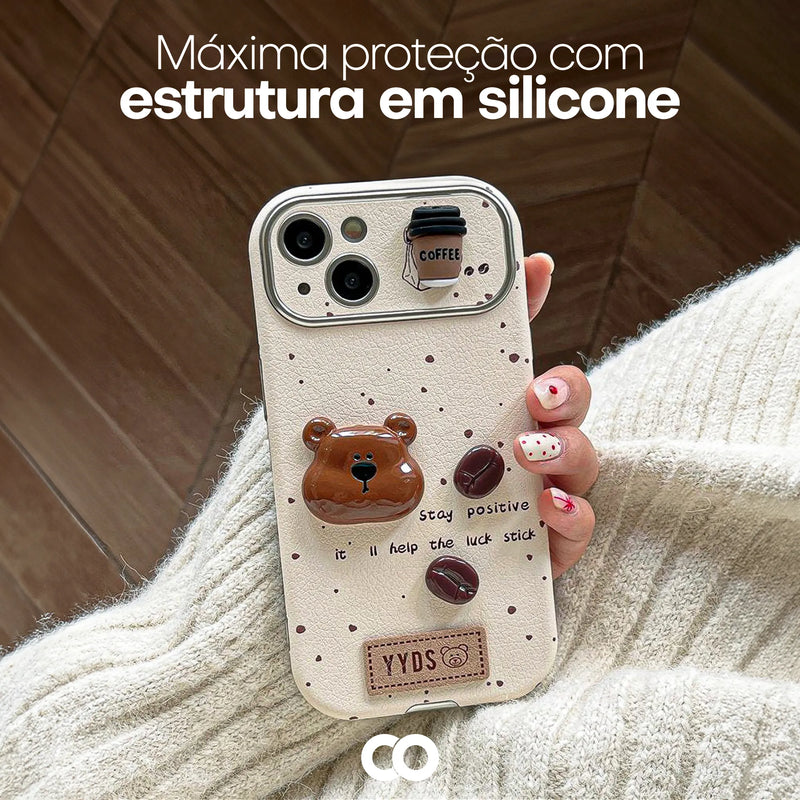 Case Protetora em Silicone com Design Personalizado - Charm