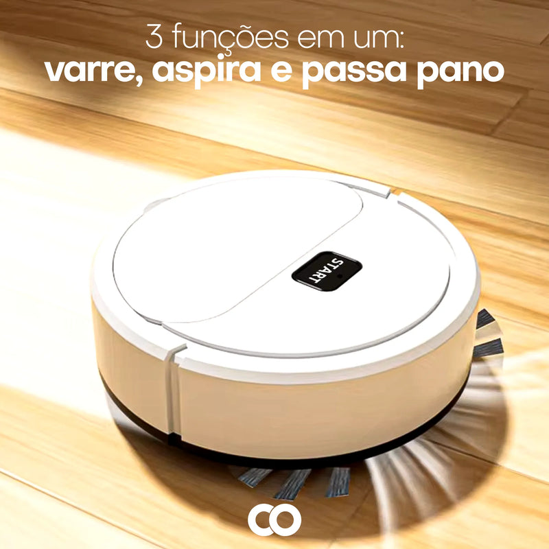 [PAGUE 1 LEVE 3] Robô Aspirador inteligente 3 em 1 - MaxClean™