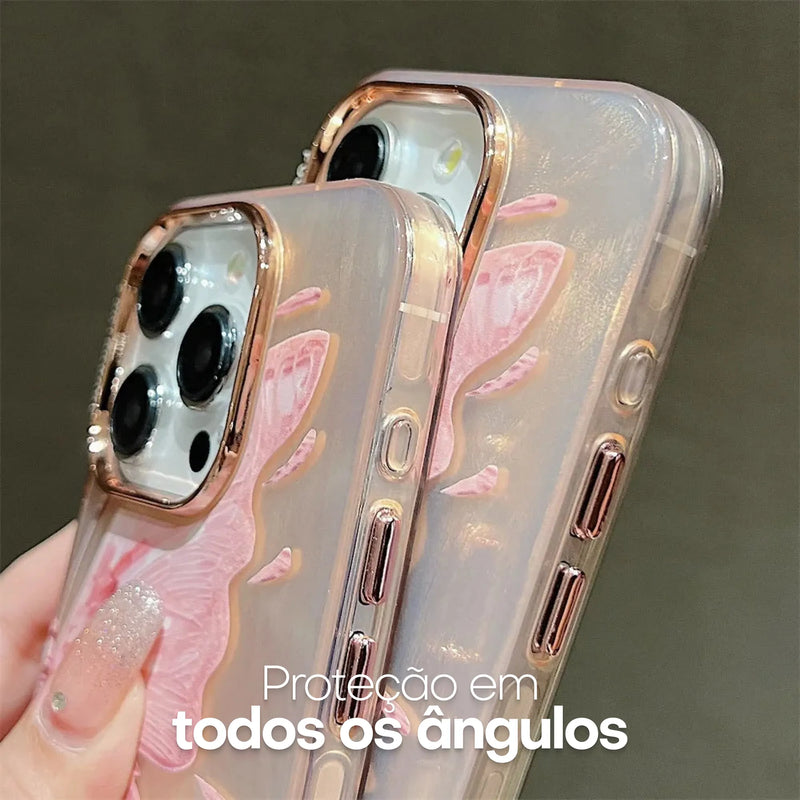 Case Protetora Estilizada com Glitter - Aurora