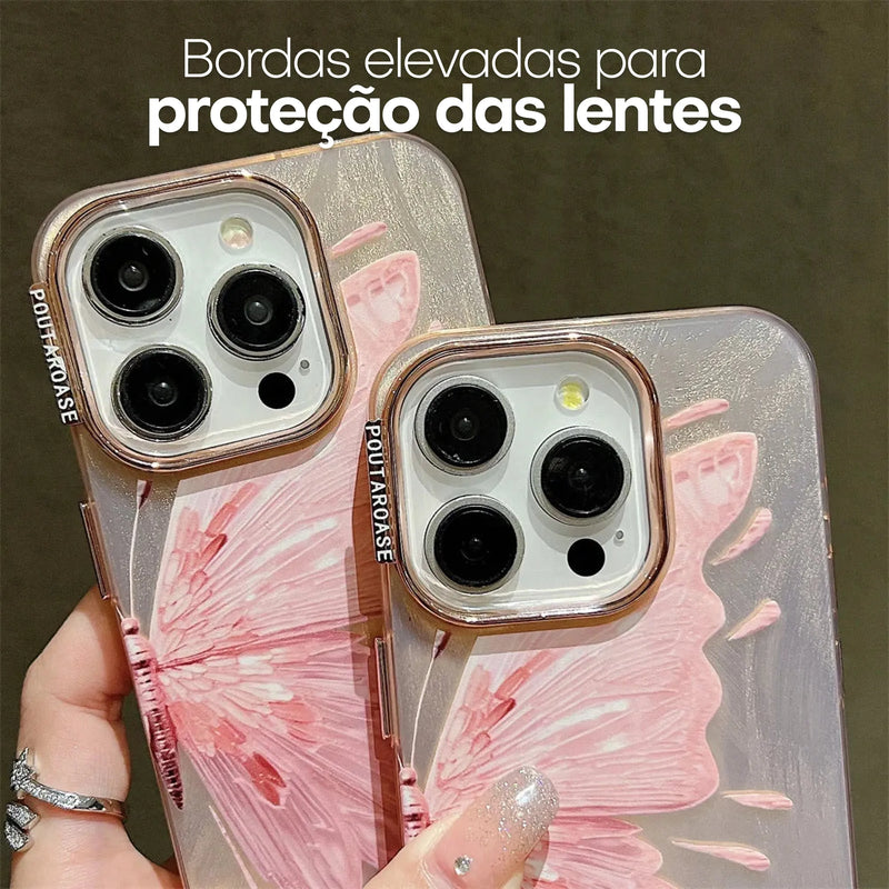 Case Protetora Estilizada com Glitter - Aurora