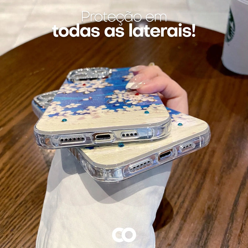 Case Protetora Personalizada em Pintura a Óleo - Flake