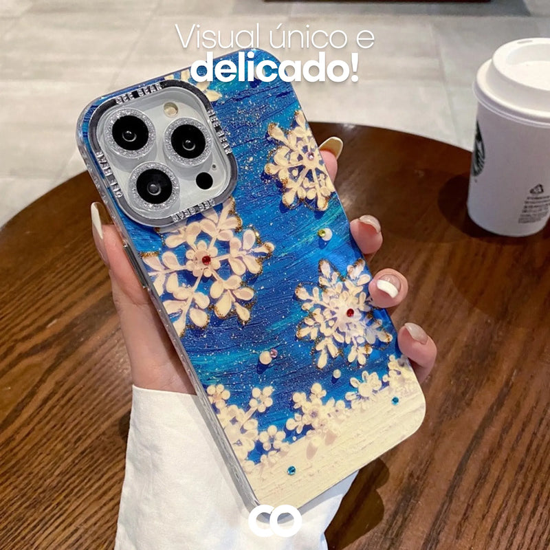 Case Protetora Personalizada em Pintura a Óleo - Flake