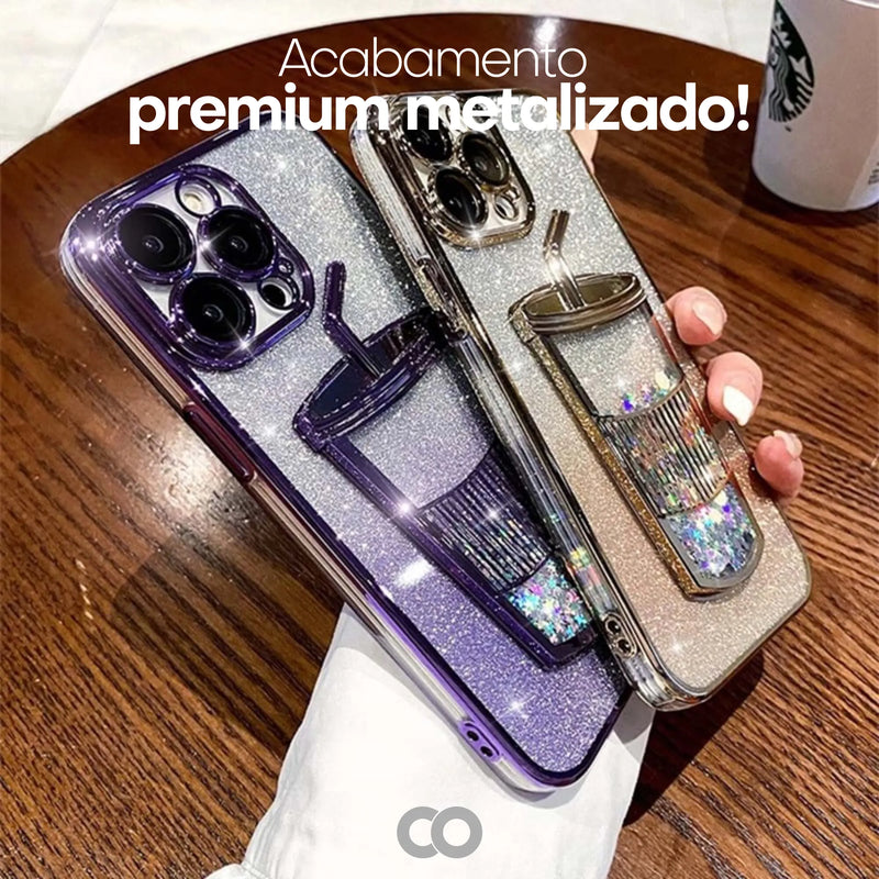 Case Protetora Estilizada com Glitter - Shake