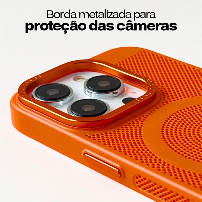 Case Protetora com Dissipação de Calor e MagSafe - Heat iPhone