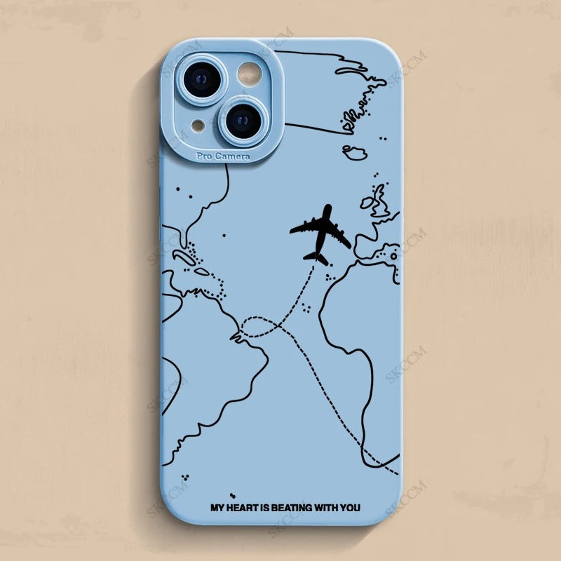 Case Protetora com Design Personalizado - Travel