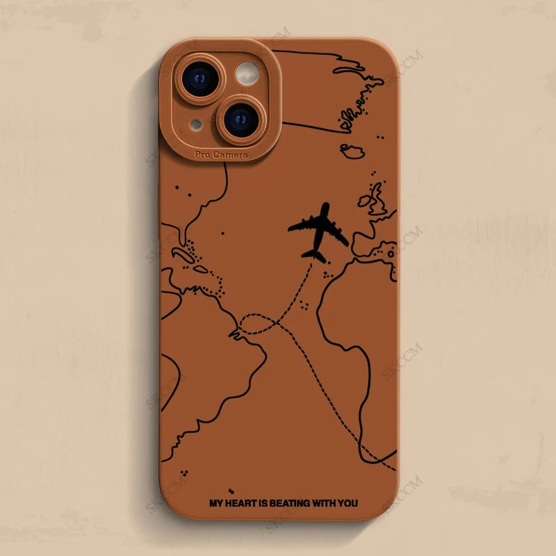 Case Protetora com Design Personalizado - Travel