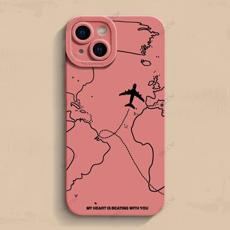 Case Protetora com Design Personalizado - Travel