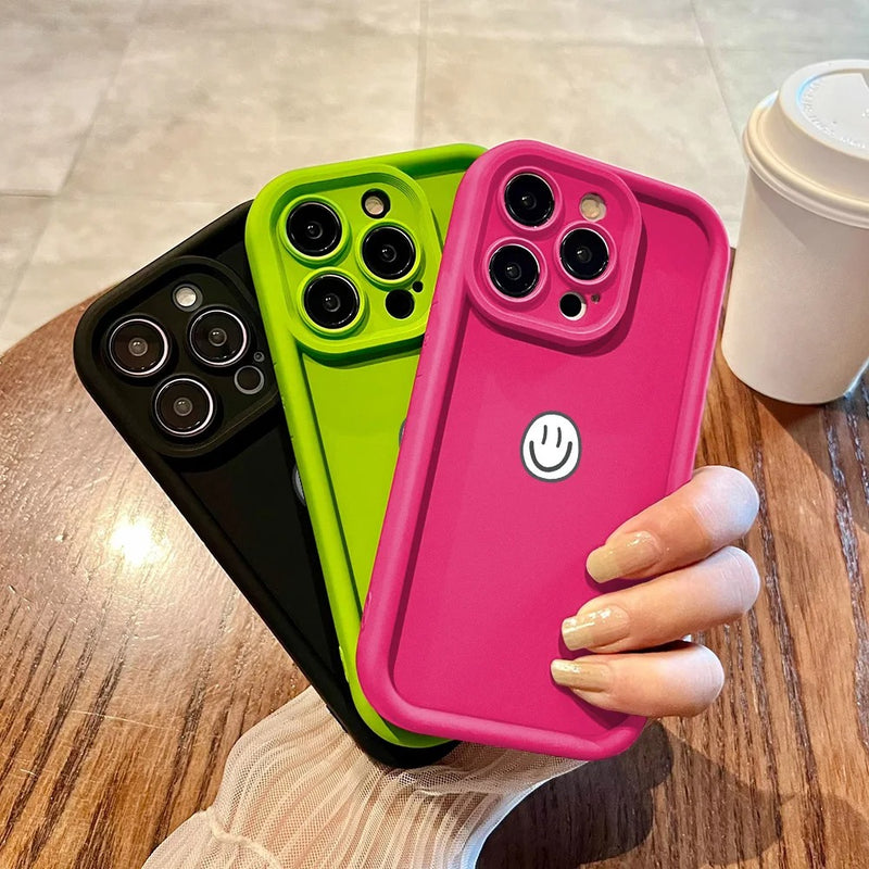 Case Protetora com Design em Alto Relevo - Smile