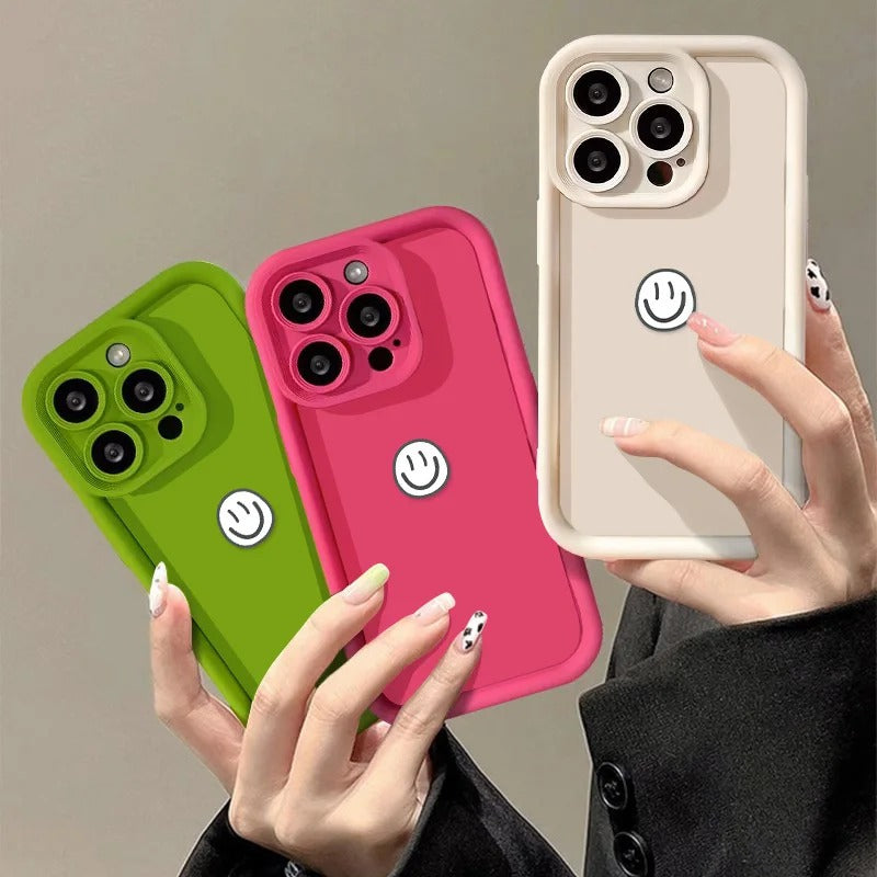 Case Protetora com Design em Alto Relevo - Smile