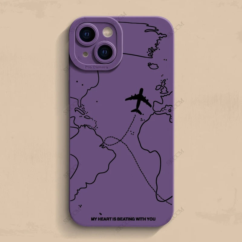 Case Protetora com Design Personalizado - Travel