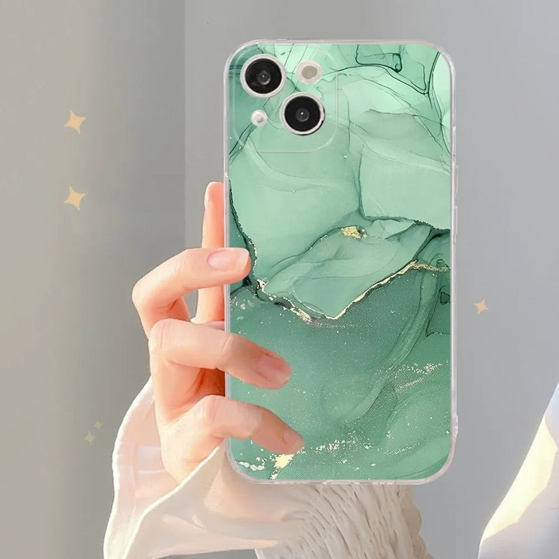 Case Protetora com Design Personalizado - Marble