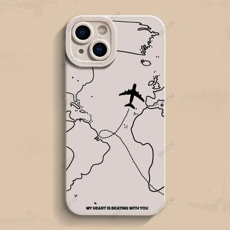 Case Protetora com Design Personalizado - Travel