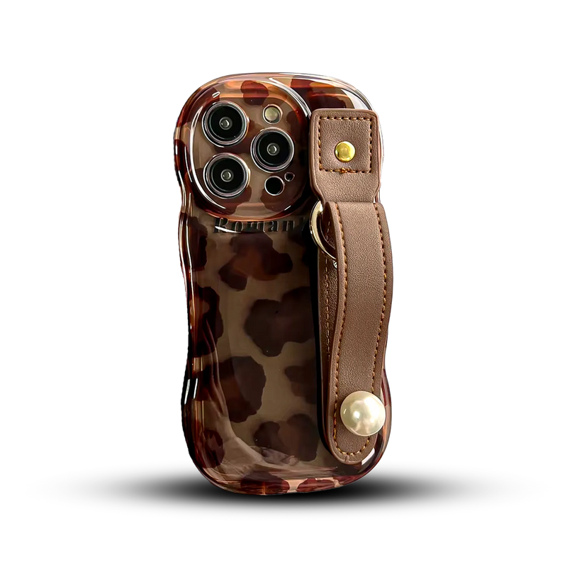 Case Protetora em Silicone com Design Animal Print - Case Leopard