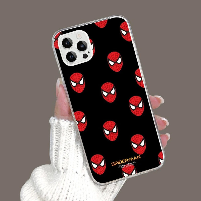 Case Temática em Silicone - Homem Aranha