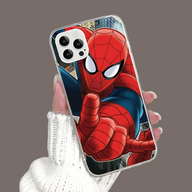 Case Temática em Silicone - Homem Aranha