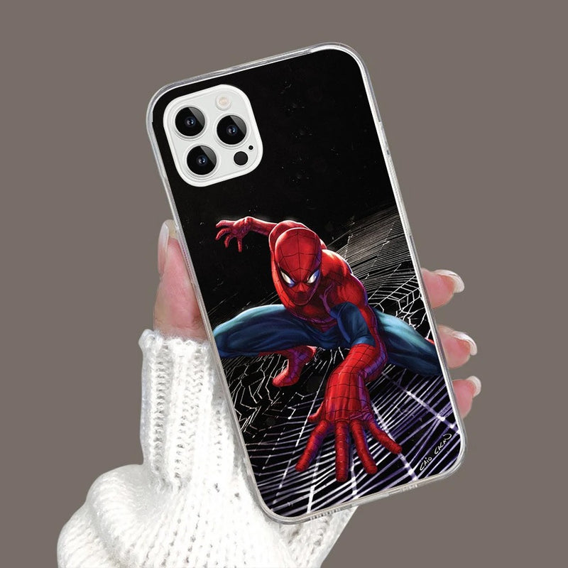 Case Temática em Silicone - Homem Aranha