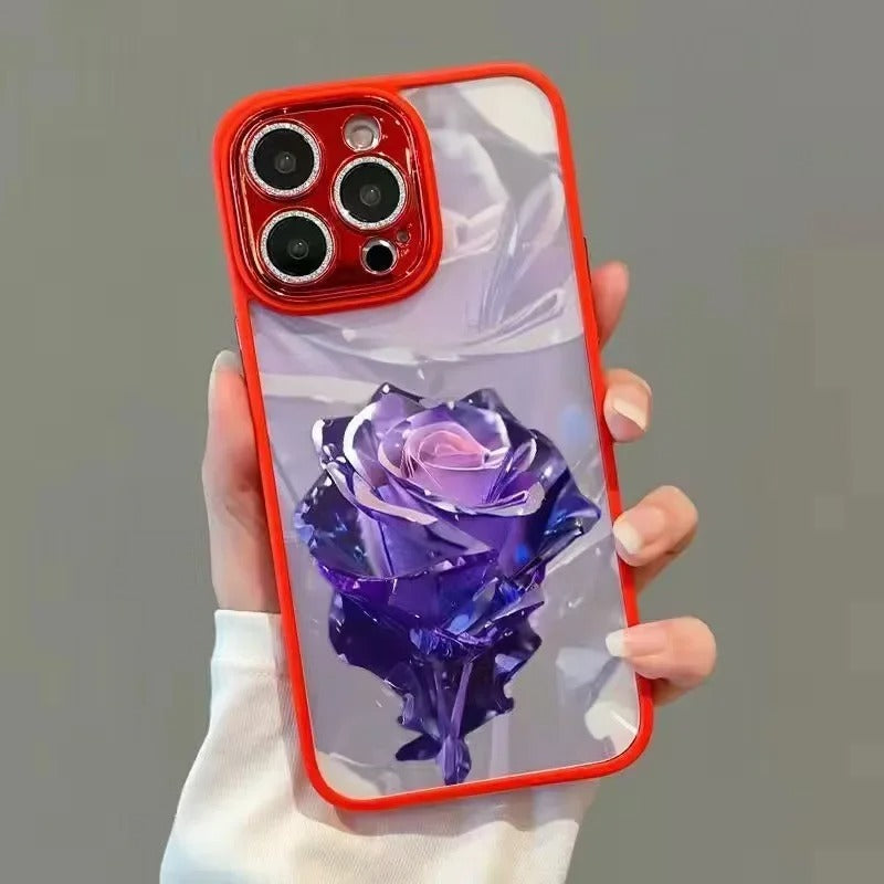 Case com Proteção Completa e Design Minimalista - Rose