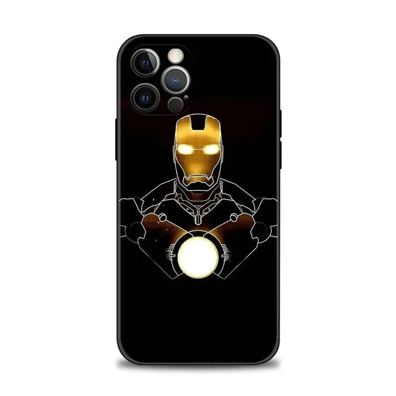 Case Temática em Silicone - Homem de Ferro