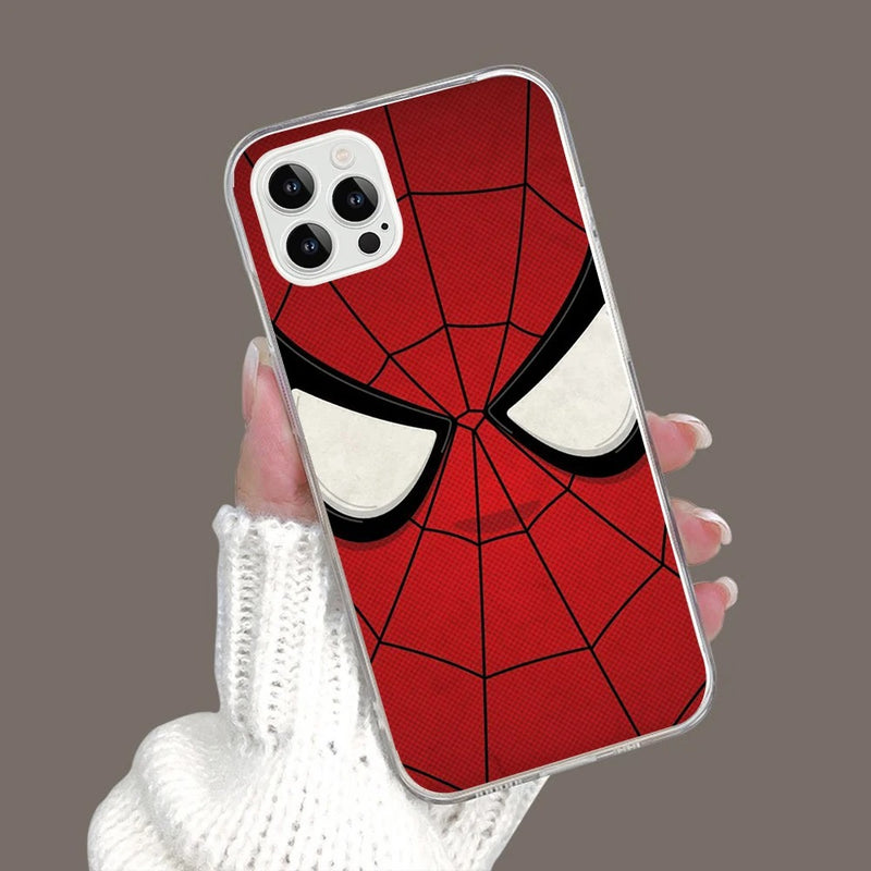 Case Temática em Silicone - Homem Aranha