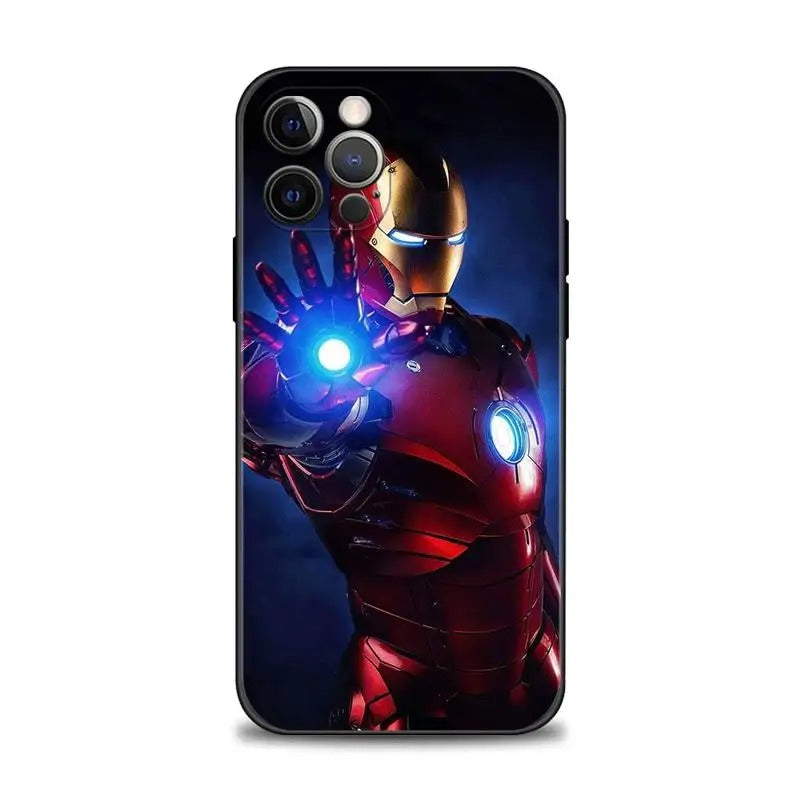 Case Temática em Silicone - Homem de Ferro