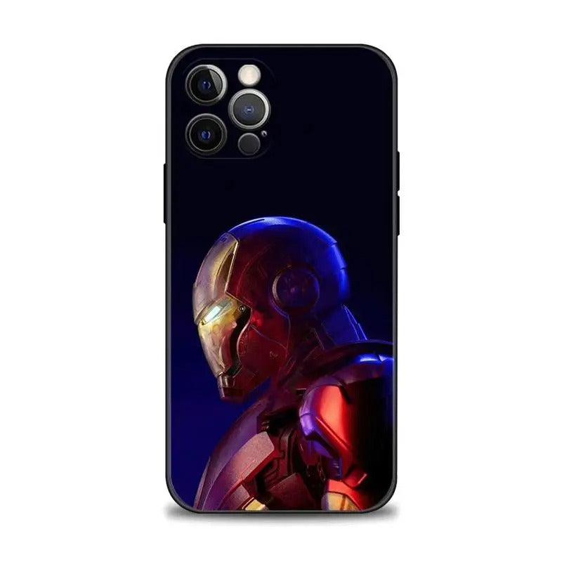 Case Temática em Silicone - Homem de Ferro