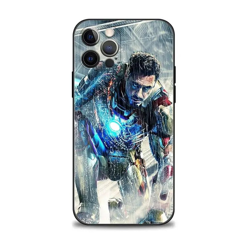 Case Temática em Silicone - Homem de Ferro