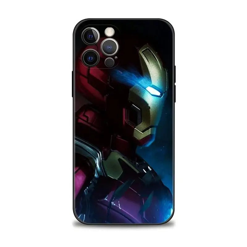 Case Temática em Silicone - Homem de Ferro